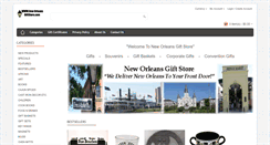 Desktop Screenshot of neworleansgiftstore.com