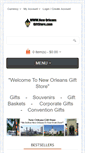 Mobile Screenshot of neworleansgiftstore.com